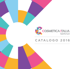 catalogo 2016 - Cosmetica Italia