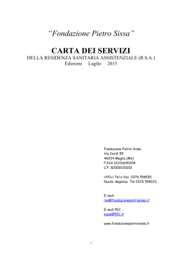 Scarica il PDF - Fondazione Pietro Sissa