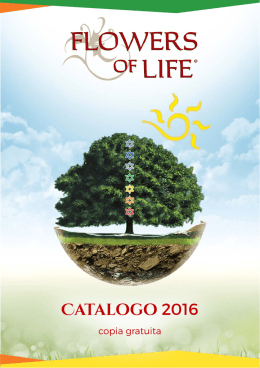 Catalogo 2016 - Flowers of life