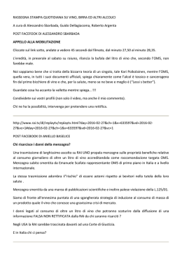Leggi la rassegna del 28 febbraio 2016