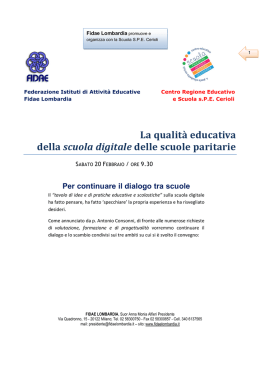 Per procedere - Fidae Lombardia