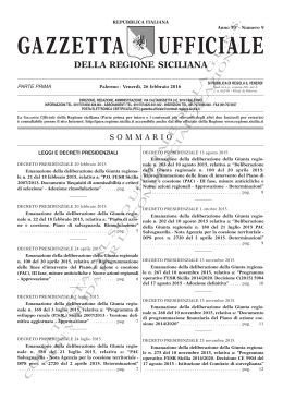 PDF - Gazzetta Ufficiale della Regione Siciliana