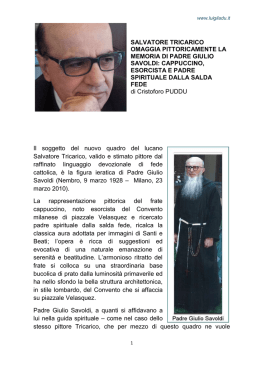 salvatore tricarico omaggia pittoricamente la memoria