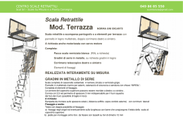 Mod. Terrazza NORMA UNI EN14975