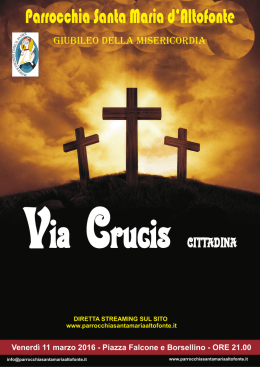 manifesto via crucis2 - Parrocchia Santa Maria D`Altofonte