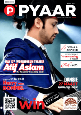 Atif Aslam - Pyaar Magazine