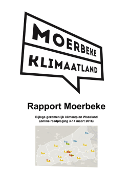 Moerbeke - Waasland Klimaatland
