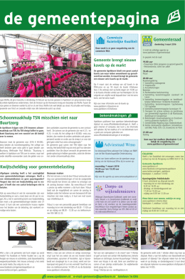 1 maart 2016 - Wijkraad Kerschoten