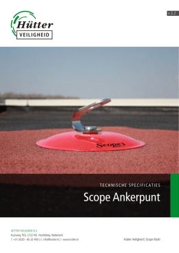 Scope Ankerpunt - HD Daksystemen