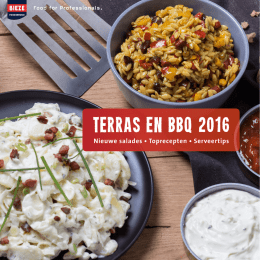 Terras en BBQ 2016 - Bieze Foodservice