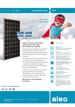 S19 300W - Aleo Solar