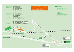 Routekaart kantoren Bunnik