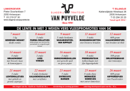 Meer info - slagerij Van Puyvelde