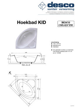 Hoekbad KID