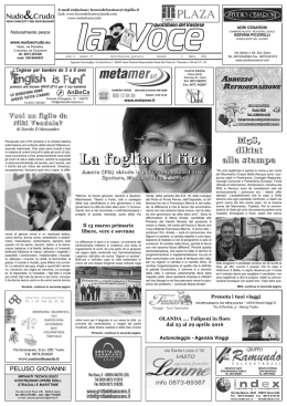 la voce giovedi 3.03.2016.qxd - La Voce del Vastese