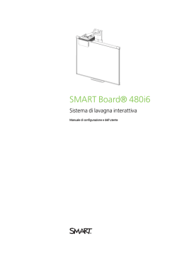 SMART Board 480i6 Sistema di lavagna interattiva Manuale di