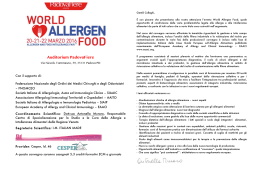 World Allergen Food