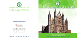 INVITO Chimici Orvieto 2016 - Ordine dei Chimici della Provincia di