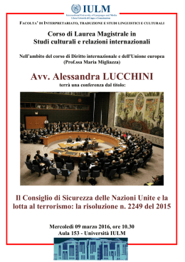 Avv. Alessandra LUCCHINI