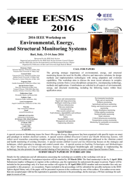 pdf version of the Call for papers - eesms 2016