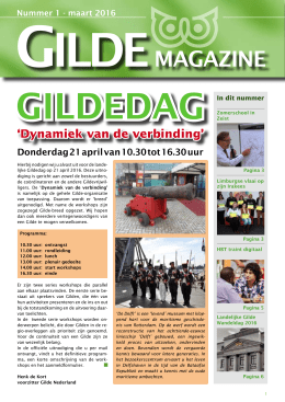 gildemagazine - Gilde Nederland
