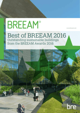 Best of BREEAM 2016 - Dutch Green Building Council