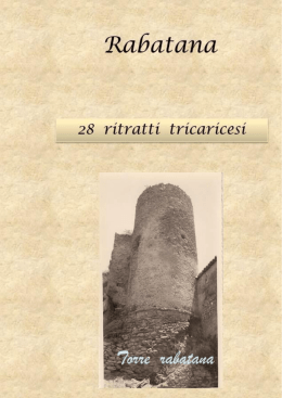 ritratti tricaricesi