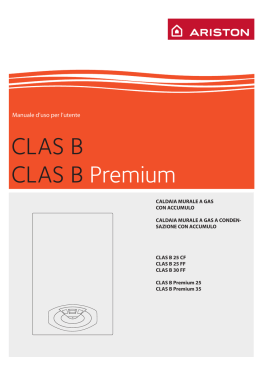 CLAS B CLAS B Premium - Certificazione Energetica