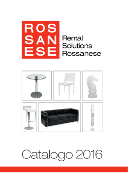 - Rossanese Rental Solutions, noleggio sedie e