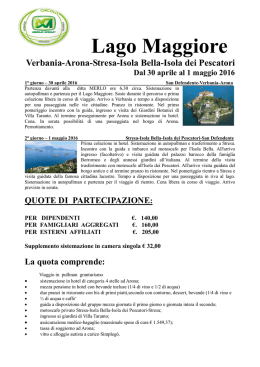 Lago Maggiore - Circolo Merlo Group