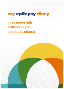 my epilepsy diary - Fondazione Epilessia LICE