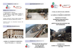 Scarica la brochure - Ordine dei Geologi della Campania