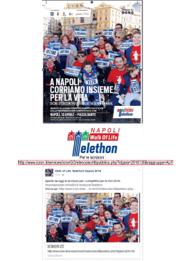 Per le iscrizioni : http://www.icron.it/services/icronGO