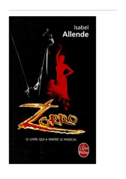 Zorro by Isabel Allende - csr-in