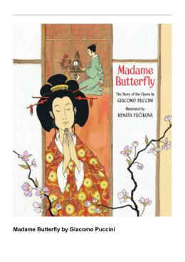 Madame Butterfly by Giacomo Puccini - csr-in