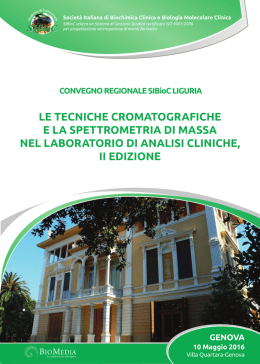 le tecniche cromatografiche e la spettrometria di massa