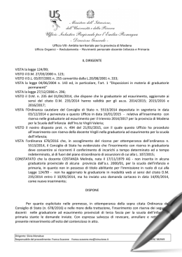 Inserimento riserva C di Stato 678-2016 - UT VIII Modena