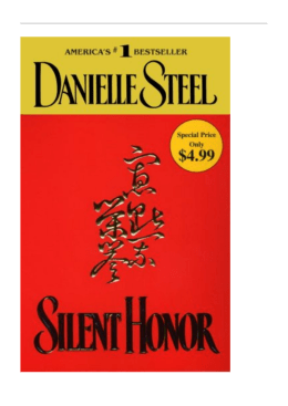 Silent Honor by Danielle Steel - csr-in