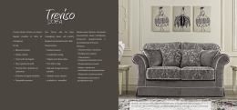 Il nuovo divano Treviso, un classico elegante prodotto in
