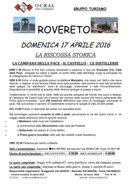 rovereto - OCRAL ULSS 12 Veneziana