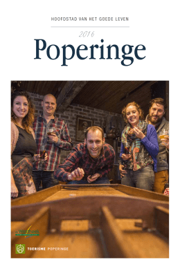 magazine - Toerisme Poperinge