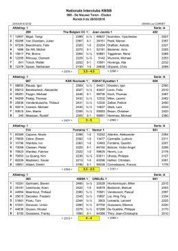 Nationale Interclubs KBSB