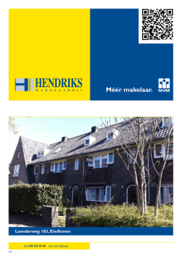 Brochure - Hendriks Makelaardij