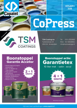 Copress TSM Coatings