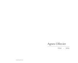 Agnes Ollevier - Begrafenissen Stockman