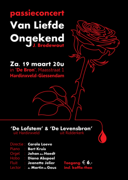 poster - Levensbron