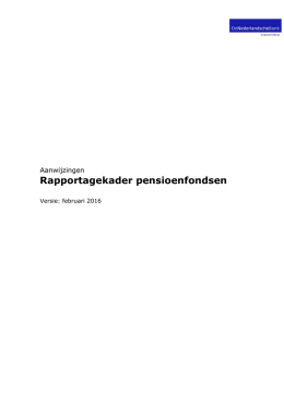 01-02-2016 Aanwijzingen jaar-, kwartaal