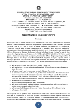 Leggi - Istituto Comprensivo Piazza Gola