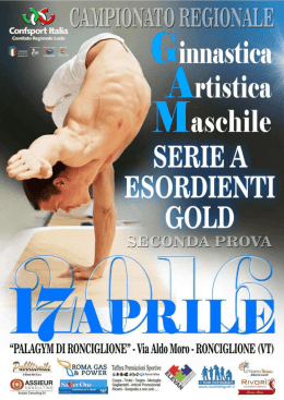 GAM_Circolare_Serie A-Esordienti-Gold – 2° prova