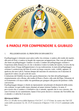 Brochure Giubileo_SITO.pub - Parrocchia Madonna di Fatima